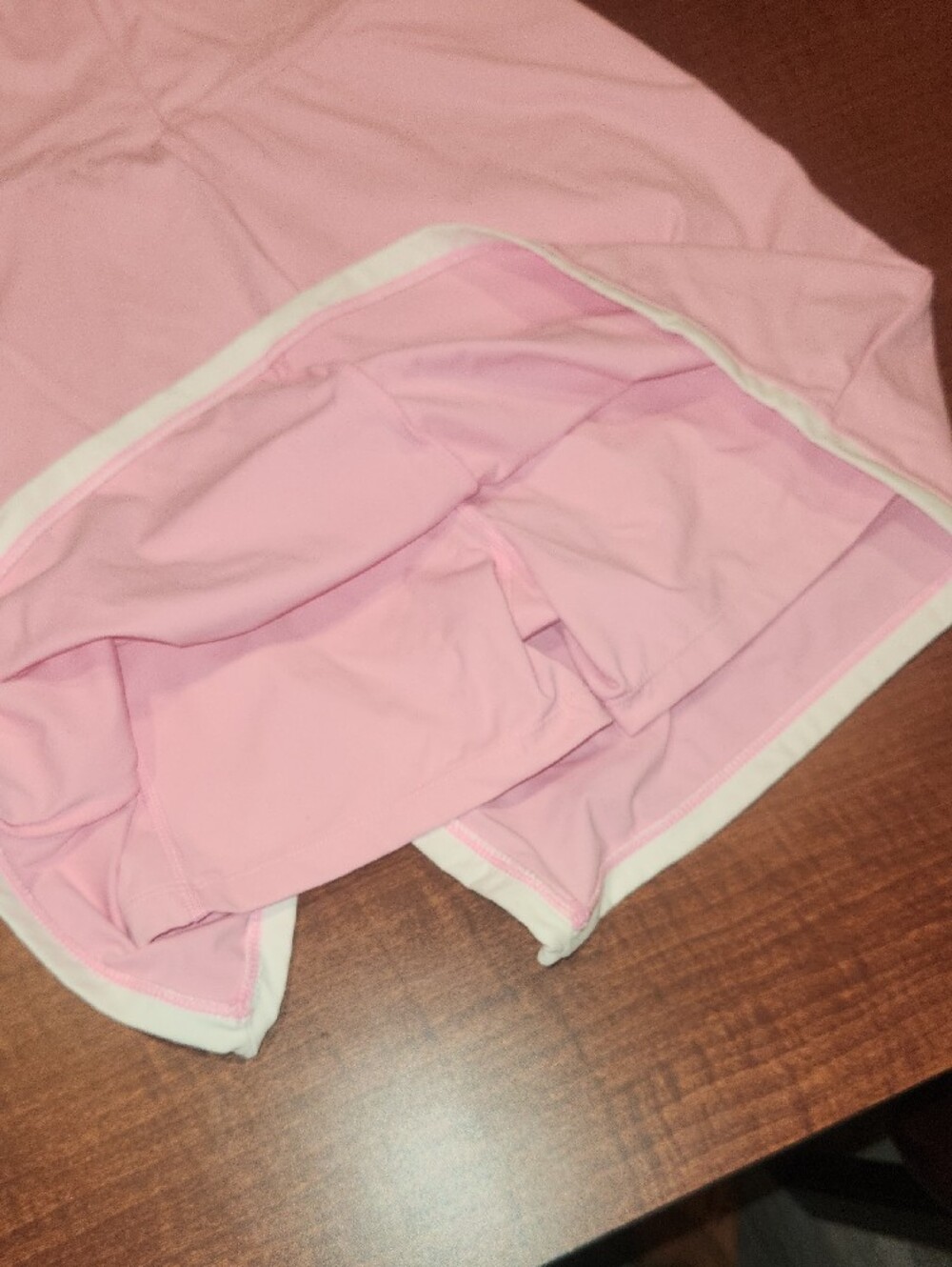 All In Motion Pink Sleeveless Athletic Dress with Contrast Trim - Picture 4 of 4